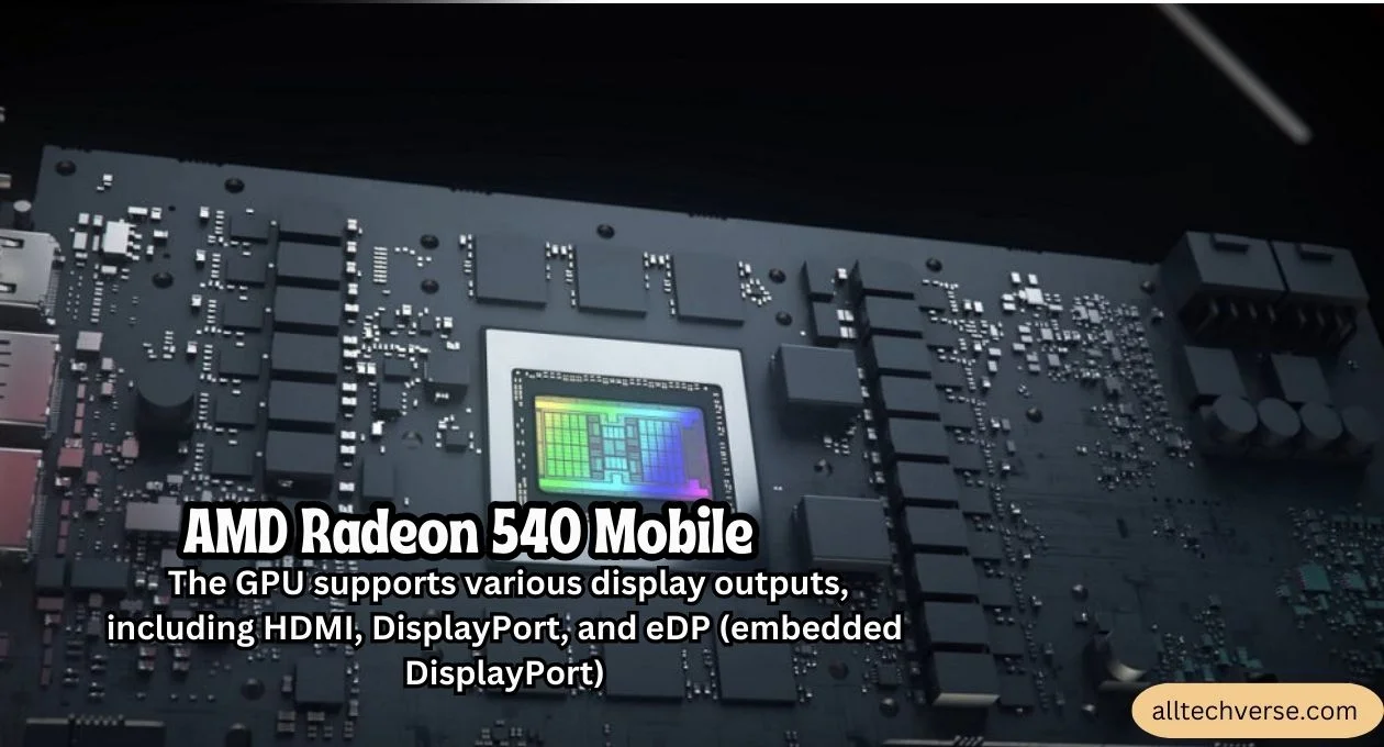 amd radeon 540 mobile