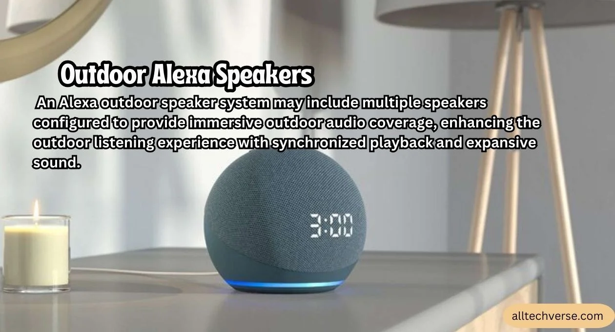 outdoor alexa speaker