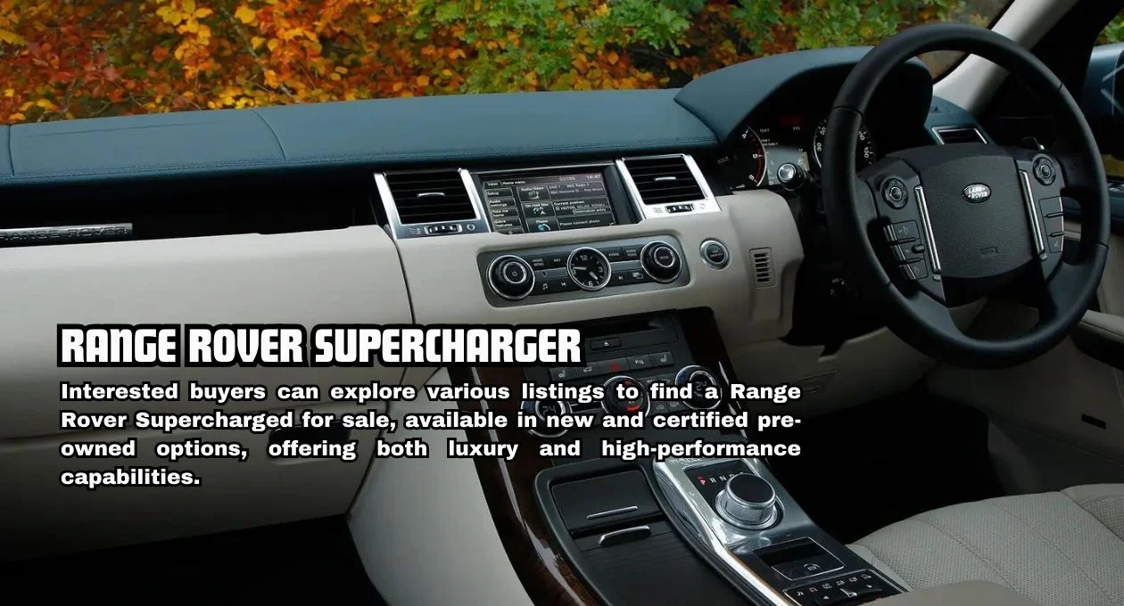 range rover supercharger