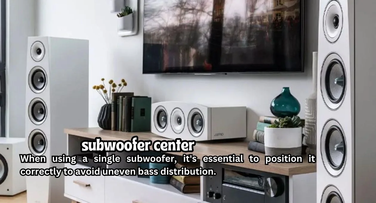 subwoofer center