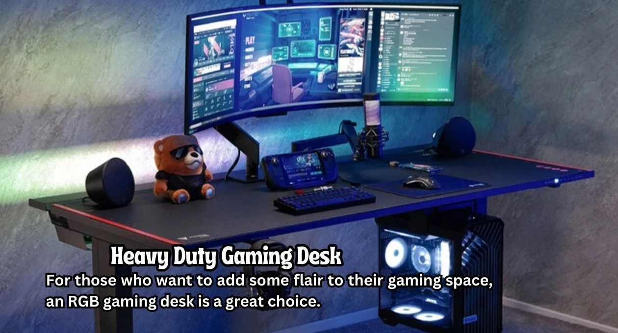 heavy duty gaming desk