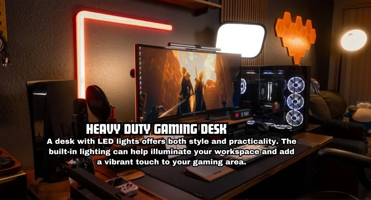 heavy duty gaming desk