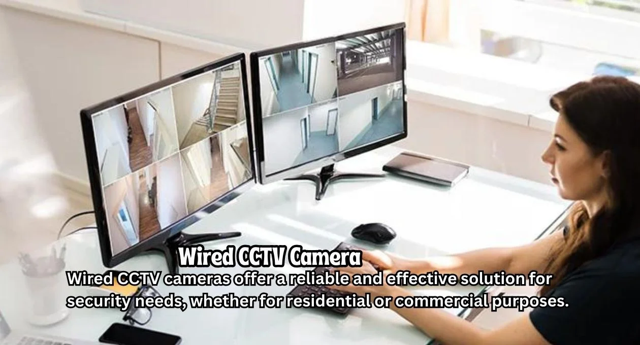 wired cctv camera