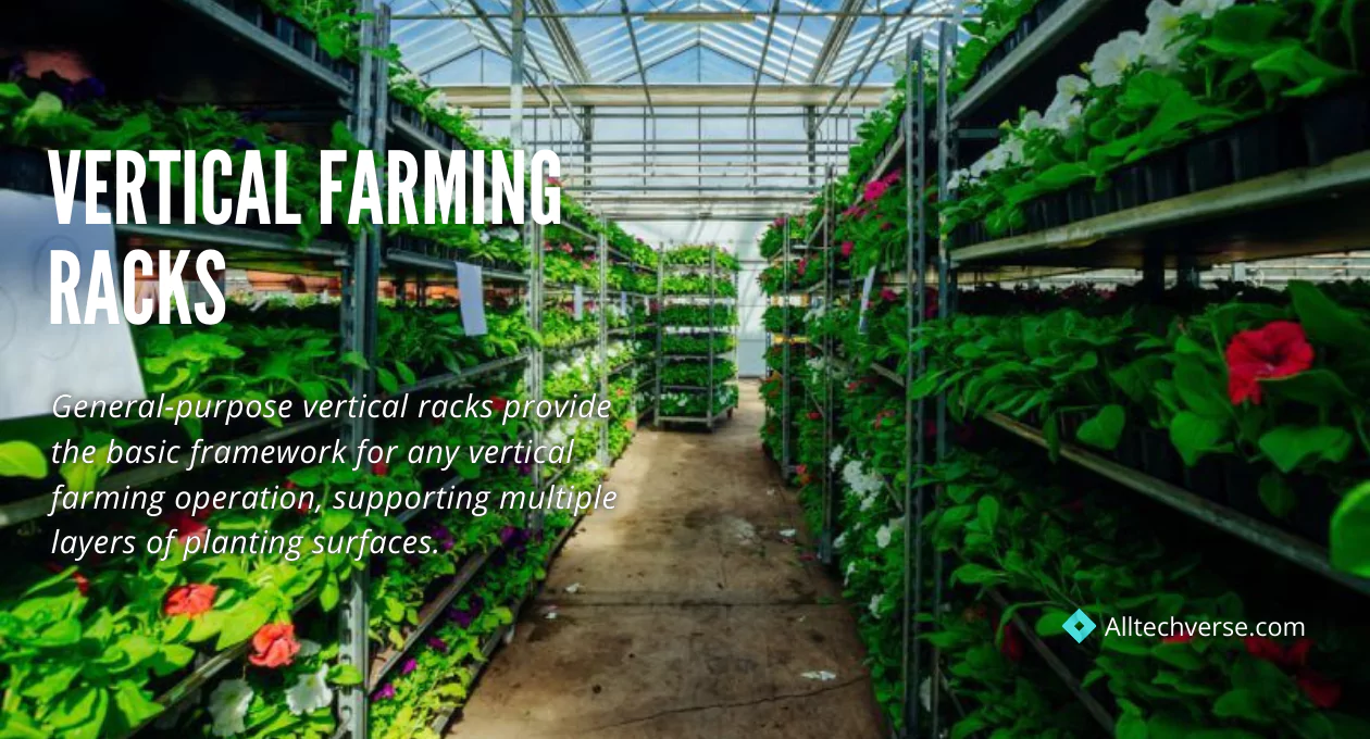 vertical farming racks