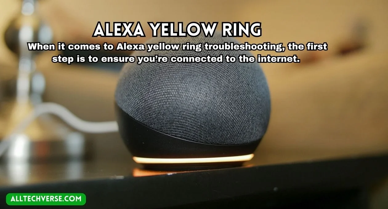 alexa yellow ring