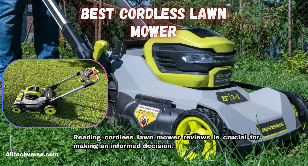 best cordless lawn mower