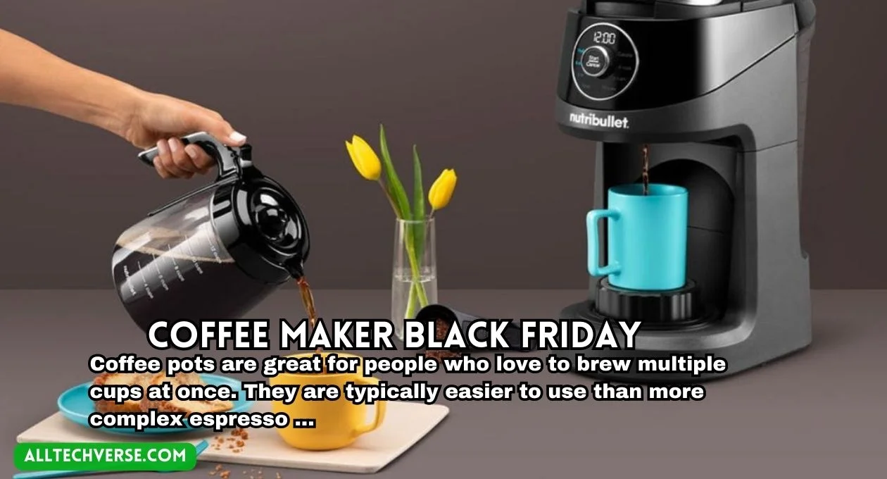 coffee maker black friday